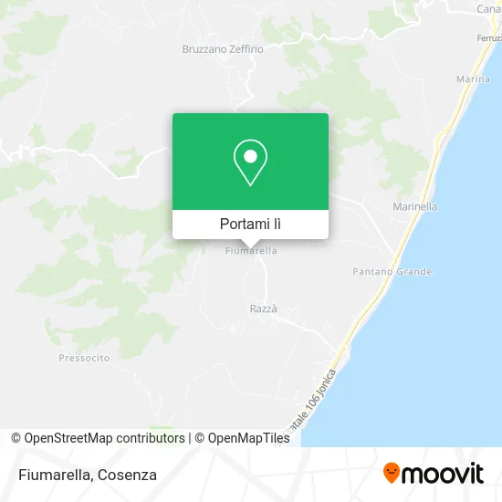 Mappa Fiumarella