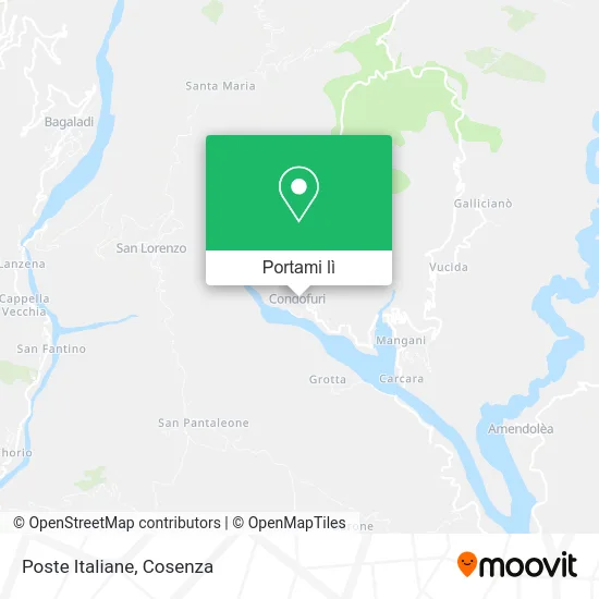 Mappa Poste Italiane