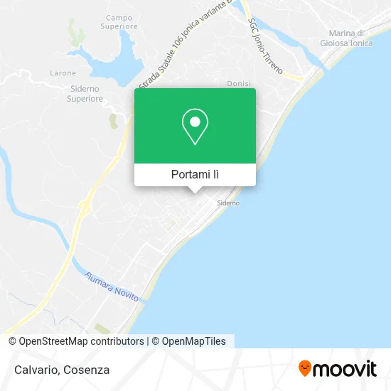 Mappa Calvario