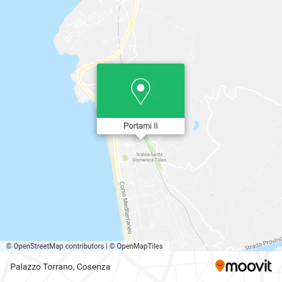 Mappa Palazzo Torrano