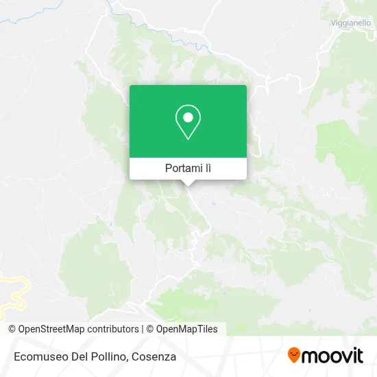 Mappa Ecomuseo Del Pollino