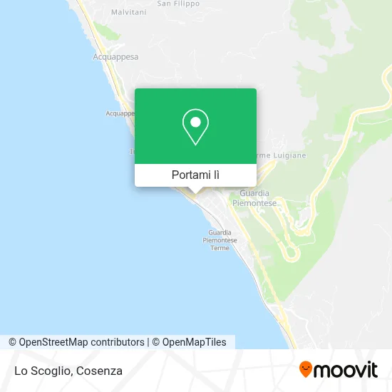 Mappa Lo Scoglio