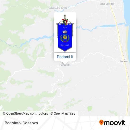 Mappa Badolato