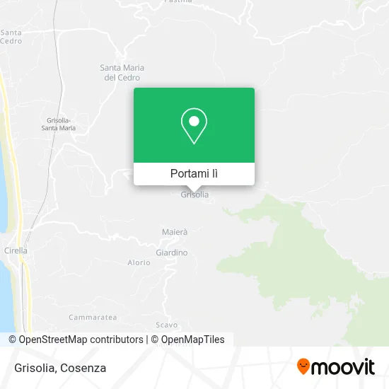 Mappa Grisolia