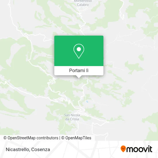 Mappa Nicastrello