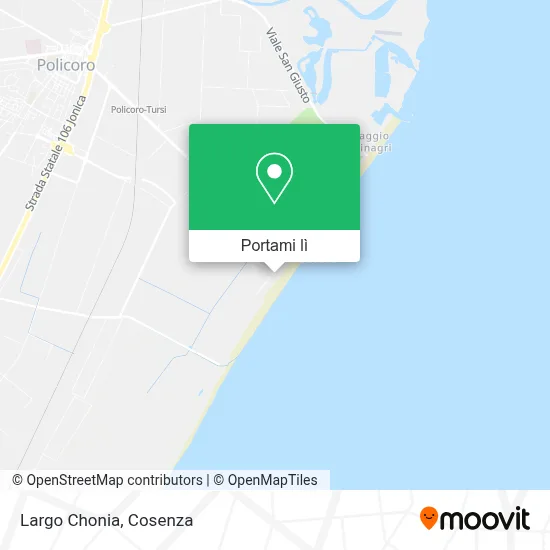 Mappa Largo Chonia