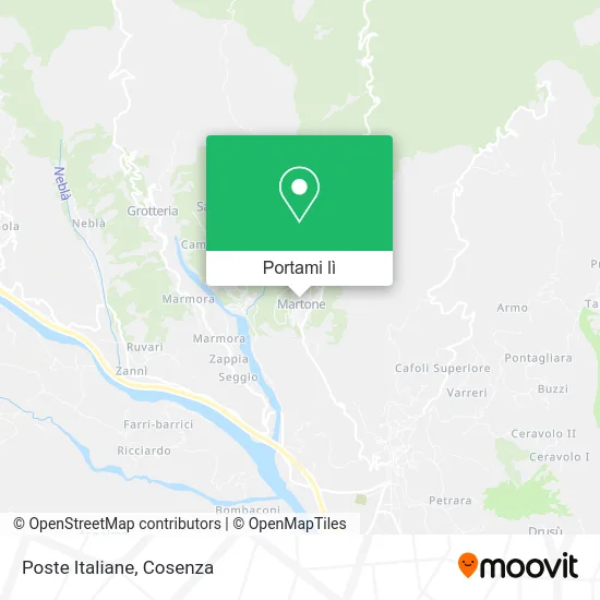 Mappa Poste Italiane