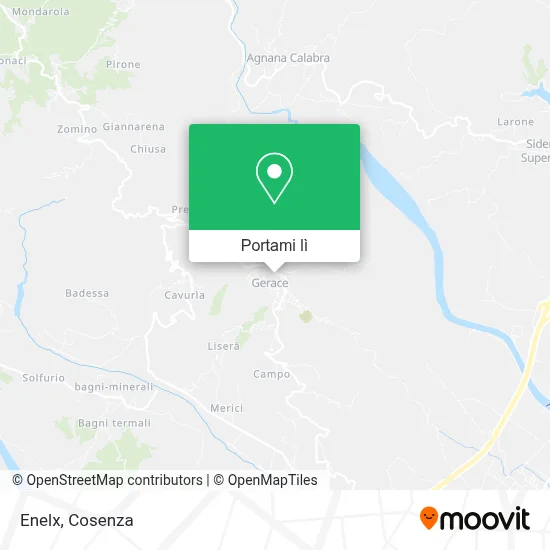 Mappa Enelx
