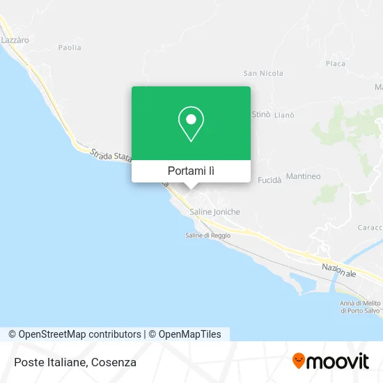 Mappa Poste Italiane