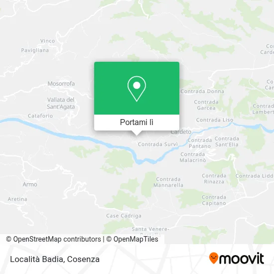 Mappa Località Badia