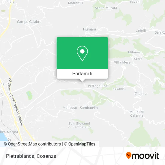Mappa Pietrabianca