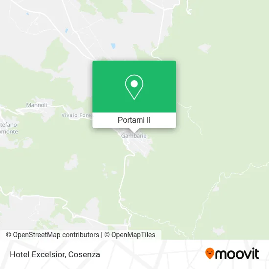 Mappa Hotel Excelsior