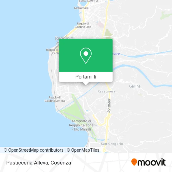 Mappa Pasticceria Alleva