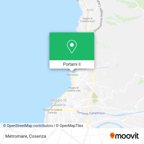 Mappa Metromare