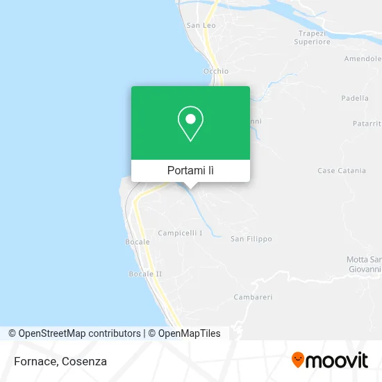 Mappa Fornace