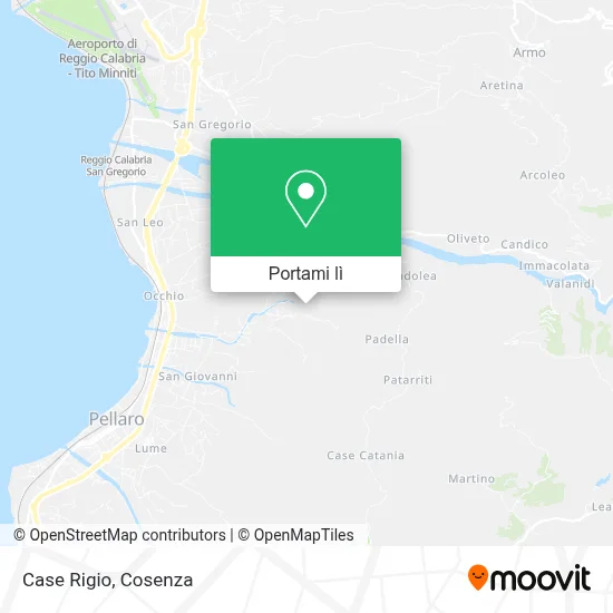 Mappa Case Rigio