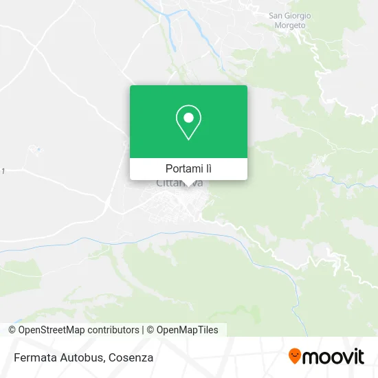 Mappa Fermata Autobus