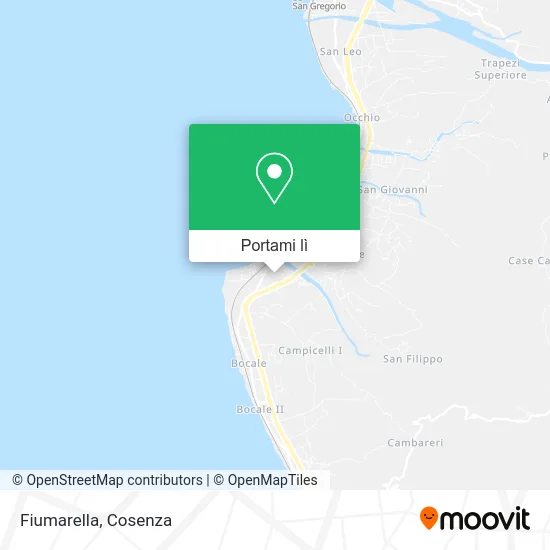Mappa Fiumarella