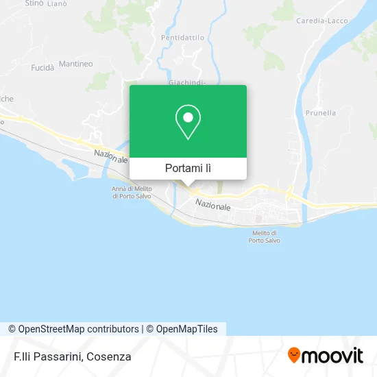 Mappa F.lli Passarini