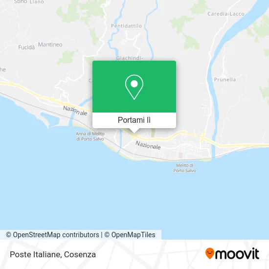 Mappa Poste Italiane