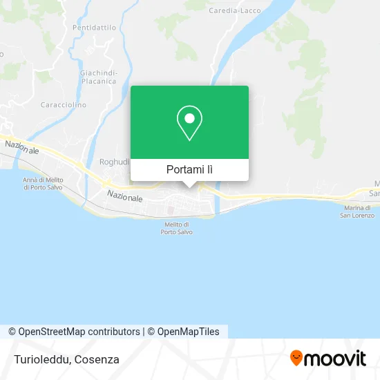 Mappa Turioleddu