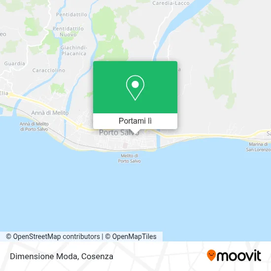 Mappa Dimensione Moda