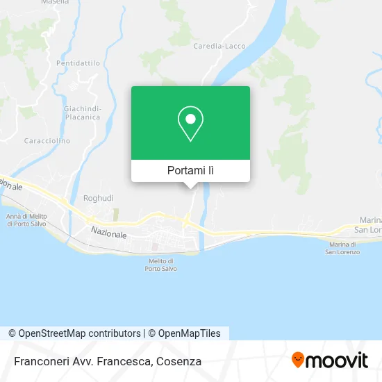 Mappa Franconeri Avv. Francesca