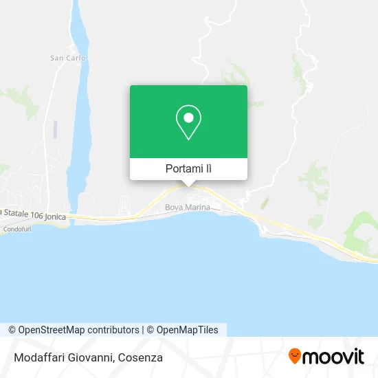 Mappa Modaffari Giovanni