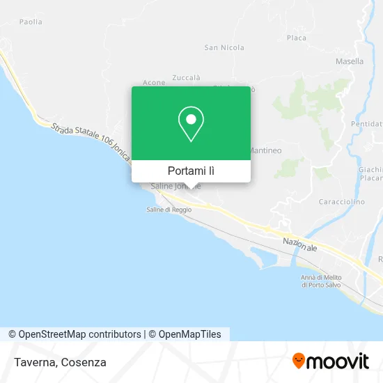 Mappa Taverna