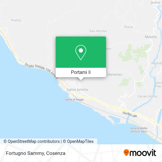 Mappa Fortugno Sammy