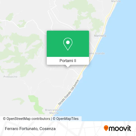 Mappa Ferraro Fortunato