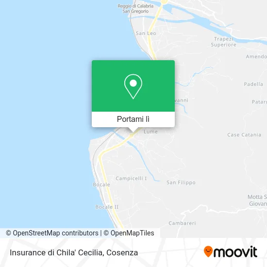 Mappa Insurance di Chila' Cecilia