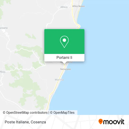 Mappa Poste Italiane