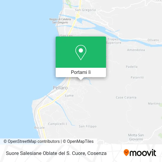 Mappa Suore Salesiane Oblate del S. Cuore
