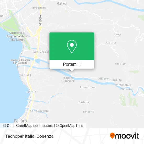 Mappa Tecnoper Italia