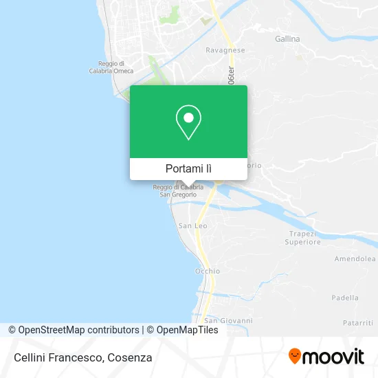 Mappa Cellini Francesco