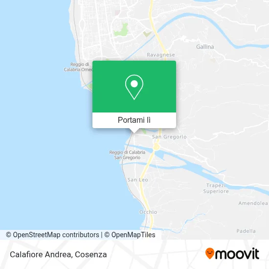 Mappa Calafiore Andrea