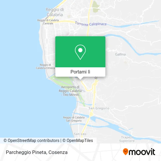 Mappa Parcheggio Pineta