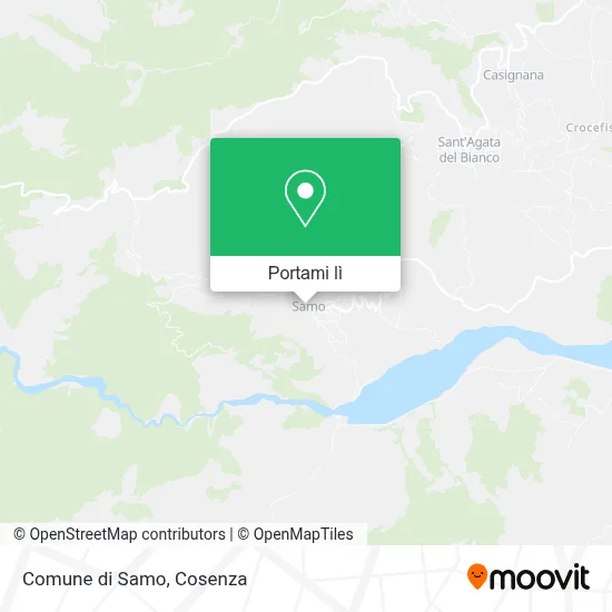 Mappa Comune di Samo
