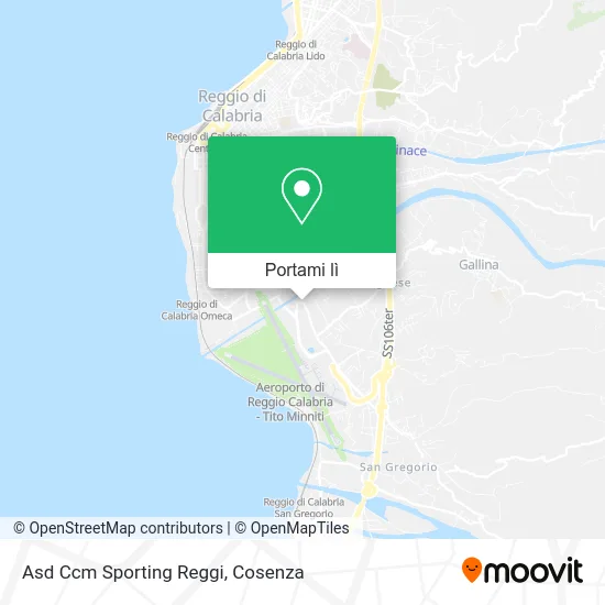 Mappa Asd Ccm Sporting Reggi