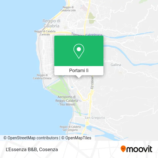 Mappa L'Essenza B&B