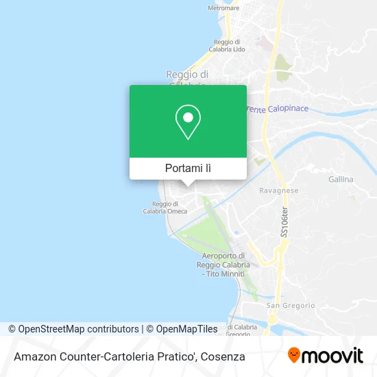 Mappa Amazon Counter-Cartoleria Pratico'