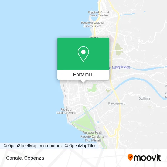 Mappa Canale