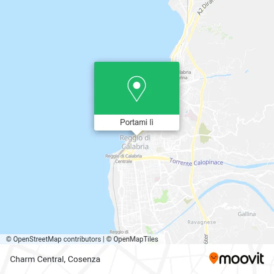Mappa Charm Central
