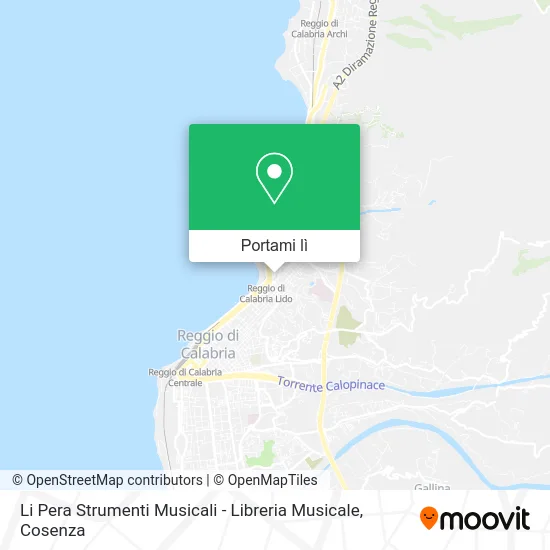 Mappa Li Pera Strumenti Musicali - Libreria Musicale