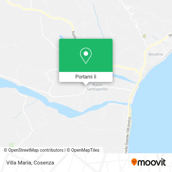 Mappa Villa Maria