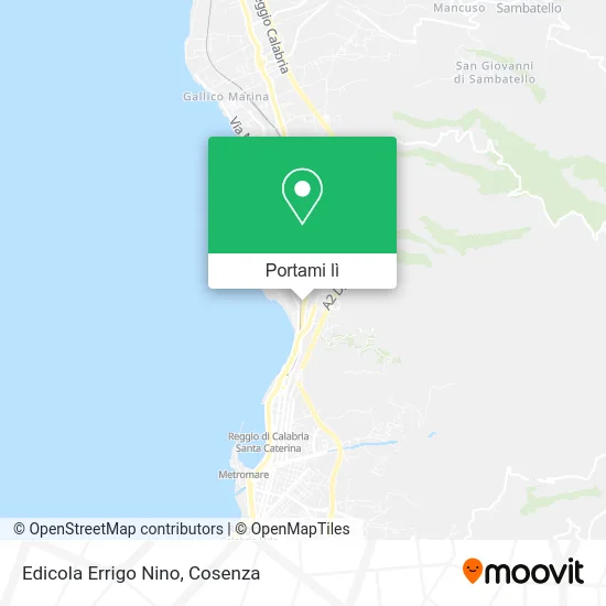 Mappa Edicola Errigo Nino