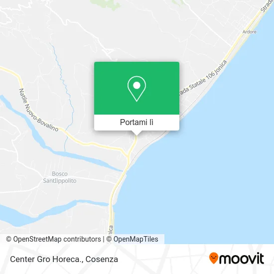 Mappa Center Gro Horeca.