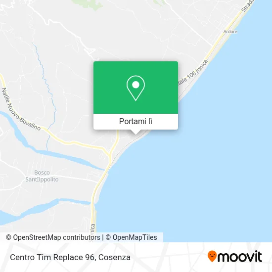 Mappa Centro Tim Replace 96