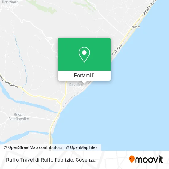 Mappa Ruffo Travel di Ruffo Fabrizio